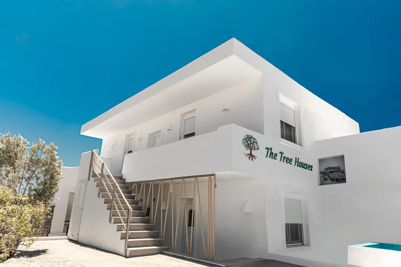 The Tree Houses Santorini Perissa  Bagian luar foto